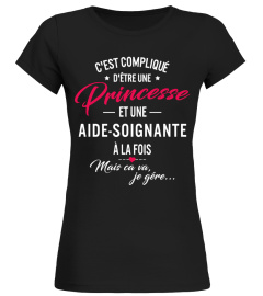 PRINCESSE ET AIDE-SOIGNANTE T-SHIRT