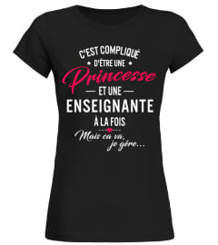 PRINCESSE ET ENSEIGNANTE T-SHIRT