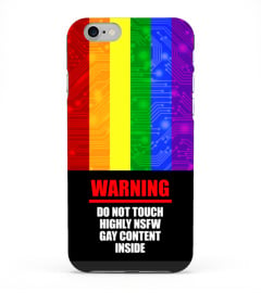 Phone Cases "NSFW Content Warning"