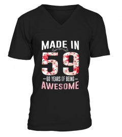 Made In 1959 60 Years Of Being Awesome