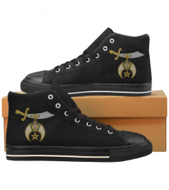 Shriners symbol black shoes