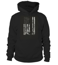  Welder T shirt   Us Flag Welder