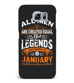 All men are created equal but only legends are born in January