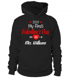 FIRST VALENTINES DAY 2019 AS MRS CUSTOM SHIRT