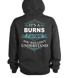 IT'S A BURNS THING YOU WOULDN'T UNDERSTAND