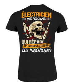 ÉLECTRICIEN UNE PERSONNE QUI RÉPARE