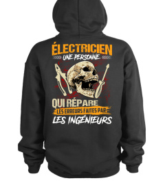 ÉLECTRICIEN UNE PERSONNE QUI RÉPARE