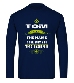 TOM NAME T-SHIRT GUYS LADIES YOUTH TEE HOODIES SWEAT SHIRT V-NECK UNISEX NAMES 1