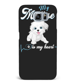 CUTE MY MALTESE IS MY HEART FOR GIFT LOV