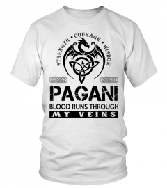 PAGANI - My Veins Name Shirts