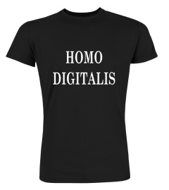 Homo Digitalis Anthropolgy Shirt