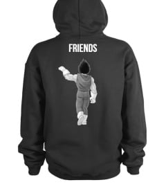 Dragon Ball Z Best Friends Vegeta Hoodie