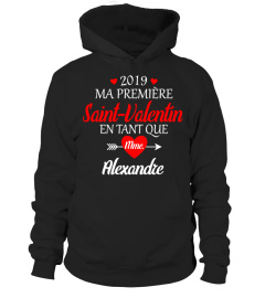 2019 PREMIÈRE SAINT-VALENTIN TSHIRT PERSONNALISÉ