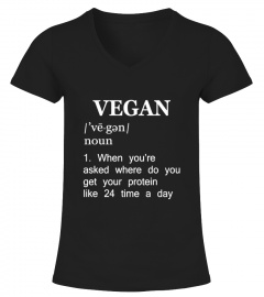Vegan Definition Funny T-shirt