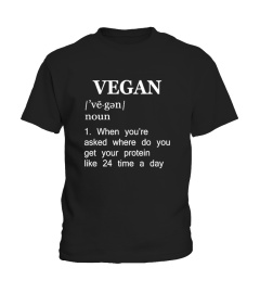 Vegan Definition Funny T-shirt