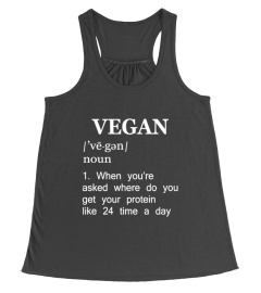 Vegan Definition Funny T-shirt