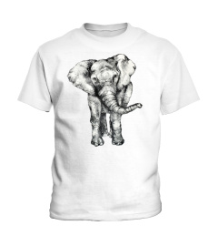 Elephant art t shirt