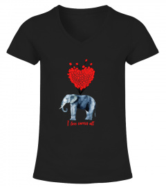 i love carries all elephant t shirt