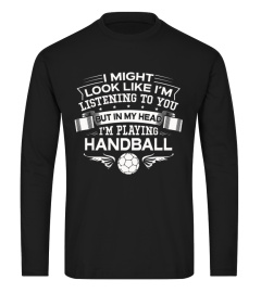 i am playing handball funny shirt 