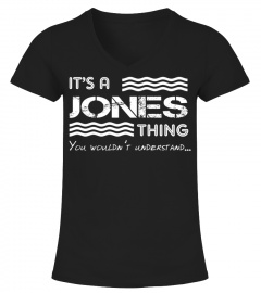 It's a Jones thing
