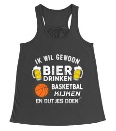 IK WIL GEWOON BIER DRINKEN BASKETBAL