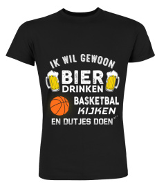 IK WIL GEWOON BIER DRINKEN BASKETBAL