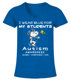 I wear blue for my students