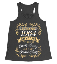 September 1964 55 Years Classy Sassy Smart Assy