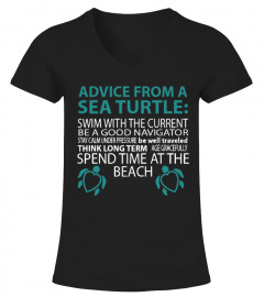 Advice From A Sea Turtle T Shirts Gifts For Turtle Lovers