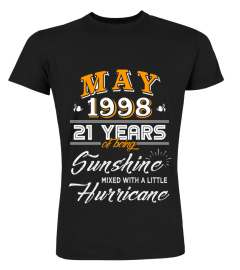 May 1998 21 Years of Being Sunshine Mixed Hurricane