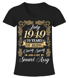 July 1949 70 Years Classy Sassy Smart Assy