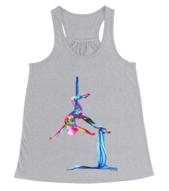 Aerial silk yoga t-shirt