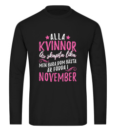 ALLA KVINNOR ÄR SKAPTA LIKA- NOVEMBER