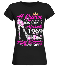 Womens Queen Was Born In March 1969 50Th