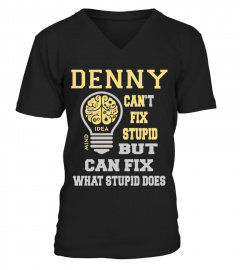 DENNY CANNOT FIX STUPID BUT CAN FIX WHAT STUPID DOES
