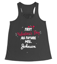 First Valentines's Day Shirt Future Mrs.