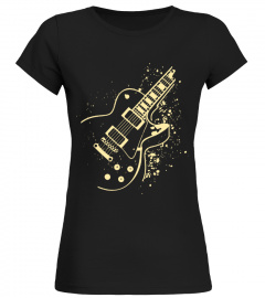 Acoustic Guitar T-Shirt For Lovers