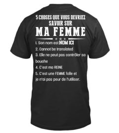 FR - 5 CHOSES FEMME