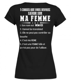 FR - 5 CHOSES FEMME