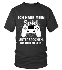 Ich habe mein Spiel unterbrochen