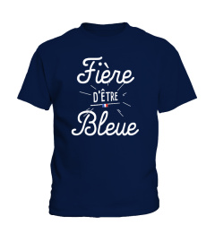 Bleue  - Fière d'être bleue - Femme  - Version 2