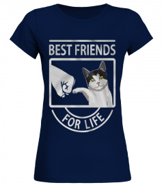 Best Friends T-Shirt For Cats Lovers