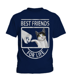 Best Friends T-Shirt For Cats Lovers