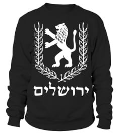 Lion Of Judah Jewish Pride Israel Flag Jerusalem Hebrew Tee