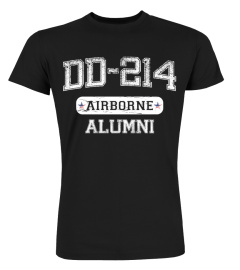 DD-214 AIRBORNE ALUMNI T-SHIRT