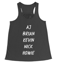 AJ, Brian, Kevin, Nick, Howie Shirt