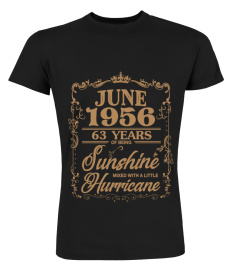 June 1956 63 Years Sunshine Hurricane