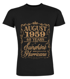 August 1959 60 Years Sunshine Hurricane