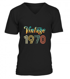 Vintage 1970 T Shirt Best Year 1970