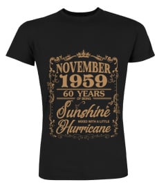 November 1959 60 Years Sunshine